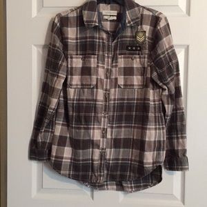 Boyfriend Flannel Button-Up